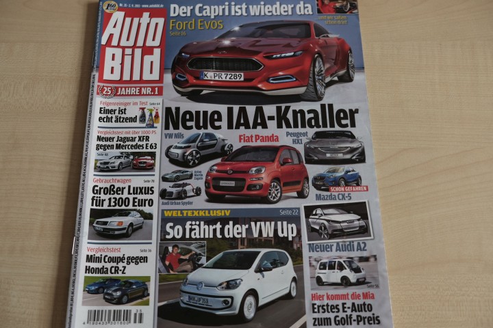 Deckblatt Auto Bild (35/2011)